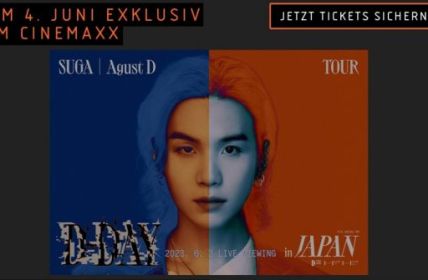 K-Pop-Stars SUGA und J-HOPE von BTS sorgen für Aufregung bei (Foto: CinemaxX)