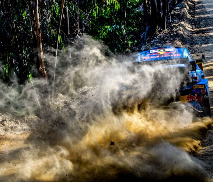 Puma Hybrid Rally1 von M-Sport Ford verhilft Ott Tänak zu einem beeindruckenden zweiten Platz in der Fahrerwertung bei der Rallye Portugal. (Foto: Ford-Werke GmbH)